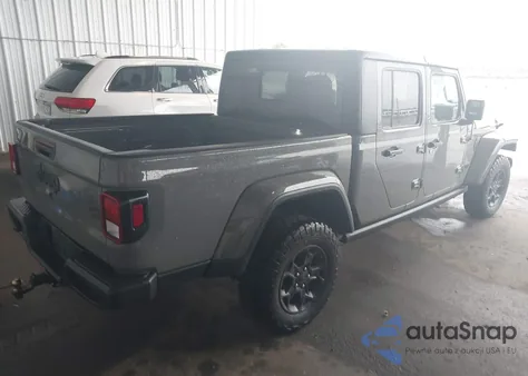 2023 Jeep Gladiator Willys 4X4 из США, поврежденный, VIN 1C6HJTAGXPL543031